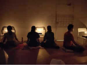 A glimpse of Trataka Kriya from Sayujya Yoga Course