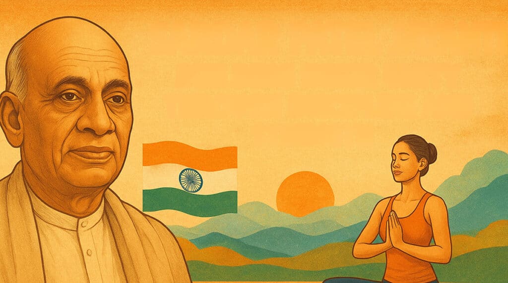 Sardar Patel Jayanti and Yoga: Building Inner Unity Through Discipline and Strength
