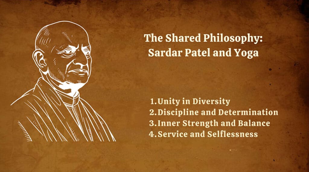 The Shared Philosophy: Sardar Patel and Yoga