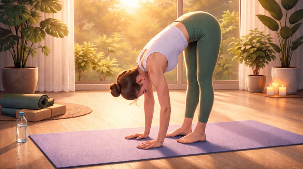 Standing Forward Fold Uttanasana