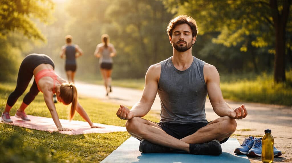 How Yoga Practice Helps Marathon Runners