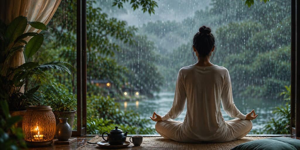 Meditation During the Rainy Season